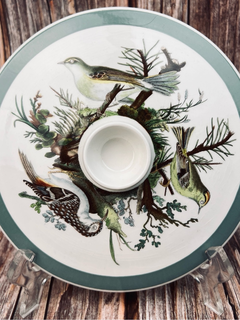 Portmeirion Birds of Britain Replacement Casserole Lid With Handle 8” Across